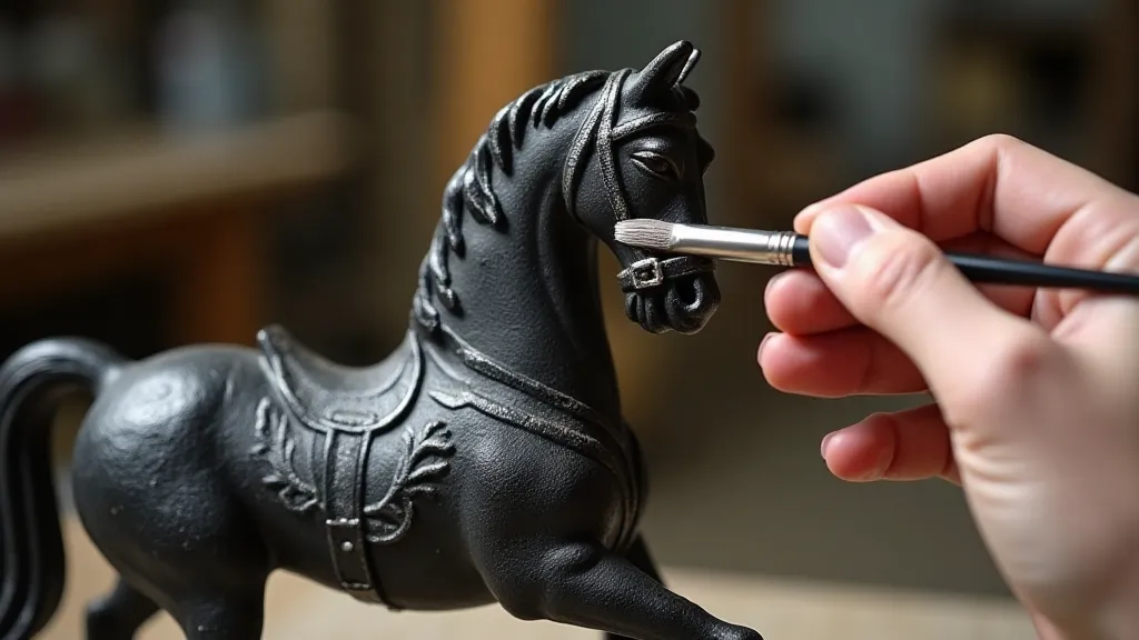 Restoration of a Cast Iron Toy Horse