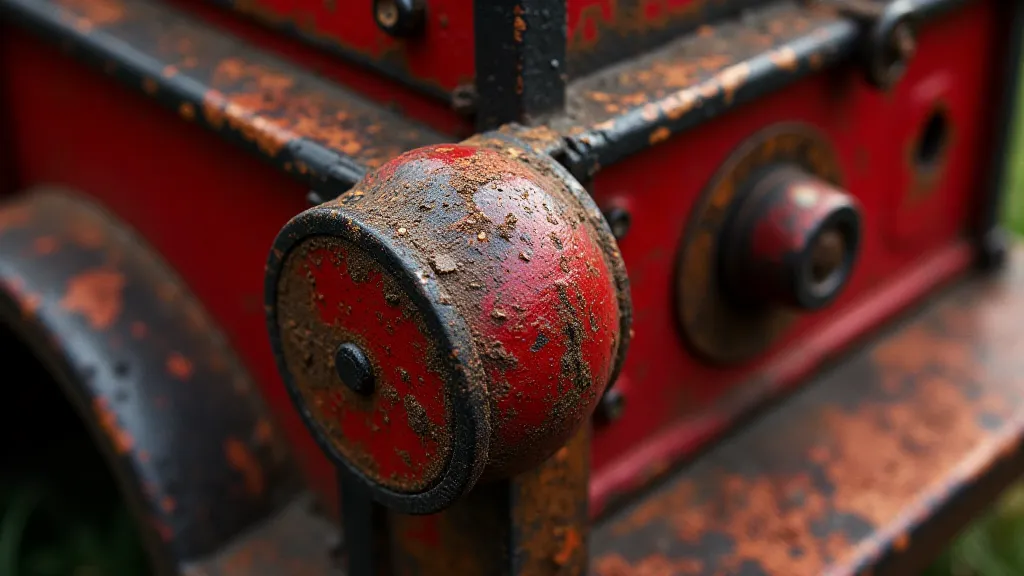 Vintage cast iron fire engine